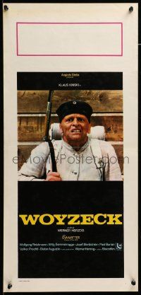 7m990 WOYZECK Italian locandina '79 Werner Herzog directed, close up of crazed Klaus Kinski!