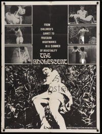 7p022 ADOLESCENT 1sh '67 Reiko Tsumlira, summer of bestiality, sexy images!