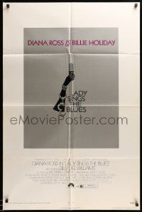 7p502 LADY SINGS THE BLUES 1sh '72 Diana Ross as Billie Holiday, Billy Dee Williams, Richard Pryor