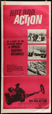 7r387 HOT ROD ACTION Aust daybill '69 the exciting world of speed, drag racing & records!