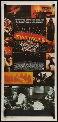 7r470 STAR TREK II Aust daybill '82 The Wrath of Khan, Leonard Nimoy, William Shatner
