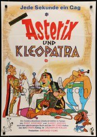7r573 ASTERIX & CLEOPATRA German '70 French cartoon from Albert Uderzo comic!