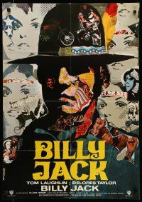 7r586 BILLY JACK German '71 Tom Laughlin, Delores Taylor, most unusual boxoffice success ever!