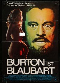 7r594 BLUEBEARD German '72 serial killer Richard Burton, Joey Heatherton has a beautiful body!