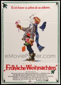 7r618 CHRISTMAS STORY German '84 classic Christmas movie, best different artwork!