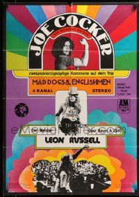 7r816 MAD DOGS & ENGLISHMEN German '71 Joe Cocker & Leon Russell, rock 'n' roll!
