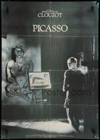 7r836 MYSTERY OF PICASSO German R80s Le Mystere Picasso, Henri-Georges Clouzot & Pablo!