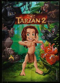 7r933 TARZAN II/LILO & STITCH 2 2-sided video German '05 Walt Disney, great different images!