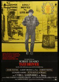 7r934 TAXI DRIVER German '76 classic image of Robert De Niro, directed by Martin Scorsese!