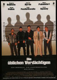 7r963 USUAL SUSPECTS German '95 Baldwin, Byrne, Kevin Spacey with watch!