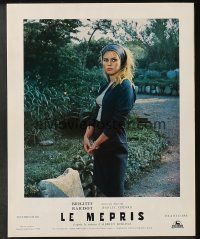 7r098 LE MEPRIS 16 French LCs '64 Jean-Luc Godard's Le Mepris, sexiest blonde Brigitte Bardot!