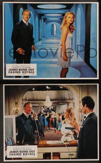 7r090 CASINO ROYALE 3 German LCs '67 all-star James Bond spy spoof, David Niven, Andress!