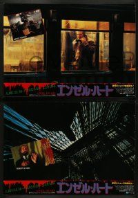 7r062 ANGEL HEART 8 Japanese LCs '87 Mickey Rourke, Robert De Niro, Lisa Bonet, directed by Parker!