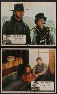 7r057 HIGH PLAINS DRIFTER 5 Mexican LCs '73 classic Clint Eastwood, Mariana Hill, Billy Curtis!