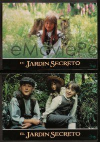 7r151 SECRET GARDEN 4 Spanish LCs '94 Kate Maberly as Mary Lennox!