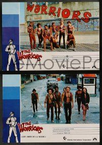7r129 WARRIORS 12 Spanish LCs '79 Walter Hill, cool images of Michael Beck, James Remar & more!
