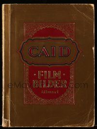 7s015 CAID FILMBILDER German 9x12 cigarette card album '33 contains 327 cards on 36 pages!