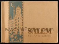 7s025 SALEM FILMBILDER German 9x12 cigarette card album '30s contains 210 portraits of top stars!