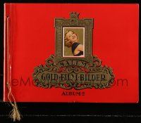 7s027 SALEM GOLD FILMBILDER ALBUM No 2 German 9x12 cigarette card album '30s 270 color cards!