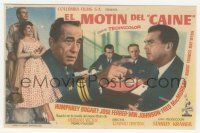 7s722 CAINE MUTINY Spanish herald '54 Humphrey Bogart, Jose Ferrer, Van Johnson & Fred MacMurray!