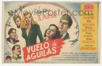 7s806 I WANTED WINGS Spanish herald '45 sexy Veronica Lake, Ray Milland, William Holden, different!