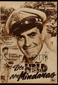 7s210 AMERICAN GUERRILLA IN THE PHILIPPINES German program '52 Tyrone Power, Prelle, different!