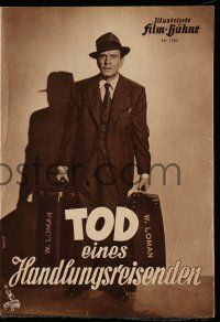 7s307 DEATH OF A SALESMAN German program '52 different images of Fredric March as Willy Loman!