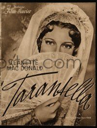7s068 FIREFLY German program '38 many different images of pretty Jeanette MacDonald!