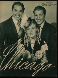 7s080 IN OLD CHICAGO German program '38 Tyrone Power, Alice Faye & Don Ameche, different images!