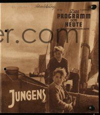 7s169 JUNGENS Das Programm von Heute German program '41 WWII in Hitler Youth group, conditional!