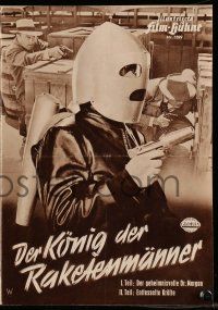 7s424 KING OF THE ROCKET MEN German program '53 cool completely different serial images!