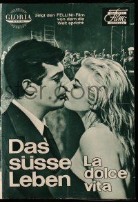 7s427 LA DOLCE VITA Das Neue German program '60 Fellini, Mastroianni, Anita Ekberg, different!