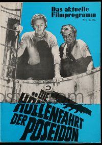 7s523 POSEIDON ADVENTURE German program '73 Gene Hackman, Stella Stevens, different images!