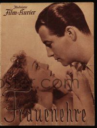 7s102 PRIVATE NUMBER German program '38 different images of sexy Loretta Young & Robert Taylor!