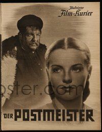 7s186 STATIONMASTER German program '40 Gustav Ucicky's Der Postmeister, Heinrich George, banned!