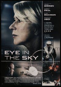7t106 EYE IN THE SKY advance Canadian 1sh '15 great profile portrait of Helen Mirren!