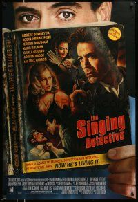 7t537 SINGING DETECTIVE English 1sh '03 Robert Downey Jr., Robin Wright Penn, pulp novel!