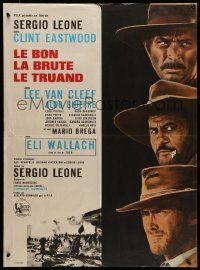 7t400 GOOD, THE BAD & THE UGLY French 23x31 '68 Eastwood, Van Cleef, Wallach, Leone classic!