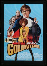 7t013 GOLDMEMBER DS Mexican poster '02 Mike Myers as Austin Powers, Michael Caine, Beyonce Knowles