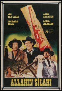 7t315 BULLET FROM GOD Turkish '77 Lee Van Cleef, Jack Palance, Richard Boone, spaghetti western!
