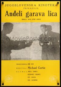 7t903 ANGELS WITH DIRTY FACES Yugoslavian 18x26 R60s James Cagney w/ guns & w/ Sheridan!