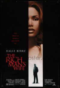 7w889 RICH MAN'S WIFE DS 1sh '96 Halle Berry, Peter Greene, Clive Owen