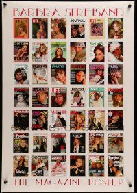 7w164 BARBRA STREISAND 18x26 special '90s great images of the star from many magazine covers!