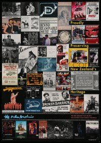7w219 NEW ZEALAND FILM ARCHIVE 17x24 New Zealand special '90s poster and images from the country!