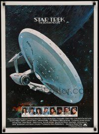 7w251 STAR TREK 19x26 special '79 William Shatner, Leonard Nimoy, art of Enterprise!