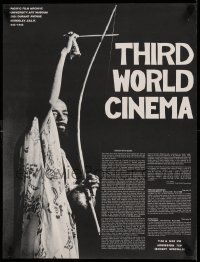 7w152 THIRD WORLD CINEMA 2-sided 18x24 film festival poster '70s Black God, White Devil, more!