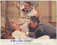 7x0224 HIGH ANXIETY signed color 11x14 still #6 '77 by Harvey Korman, great scene with Mel Brooks!