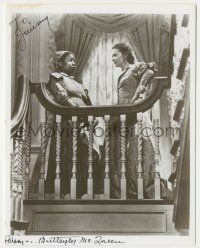 7x1201 BUTTERFLY MCQUEEN signed 8x10.25 REPRO still '81 c/u as Prissy from Gone with the Wind!
