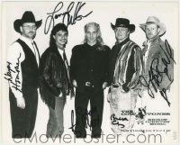 7x0625 COW TONES signed 8x10 publicity still '95 by Wayne, Lonnie, Jerry, Brett AND Jeff!