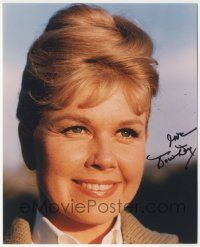 7x1070 DORIS DAY signed color 8x10 REPRO still '80s super close up smiling portrait!